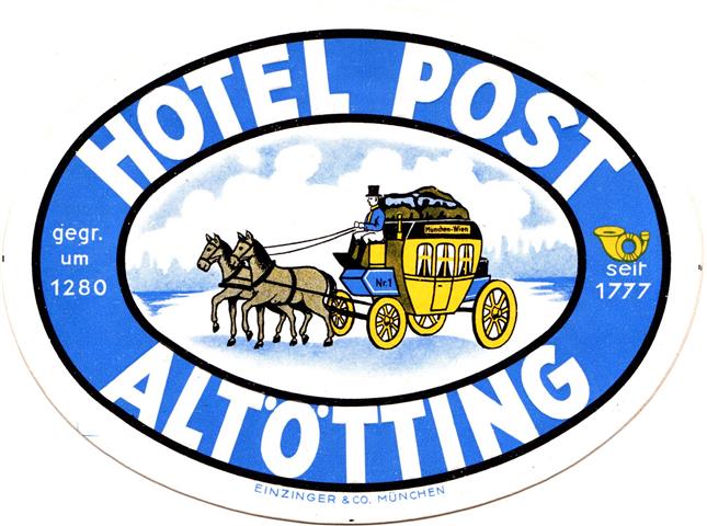 alt�tting a�-by hotel post 1a (oval180-unten alt�tting)